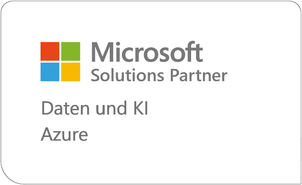 Microsoft Solutions Partner - Daten und KI, Azure