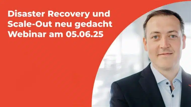 Disaster Recovery Header mit Speaker