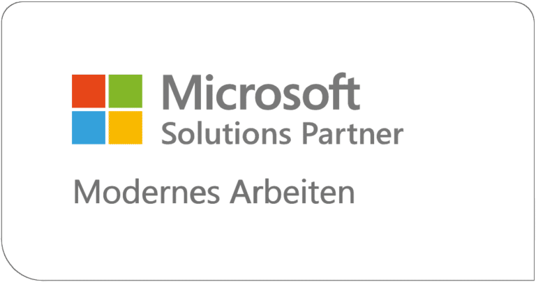 Microsoft Solutions Partner - Modernes Arbeiten