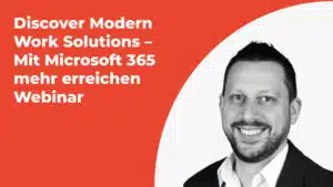Headerbild Webinar Modern Work Solutions