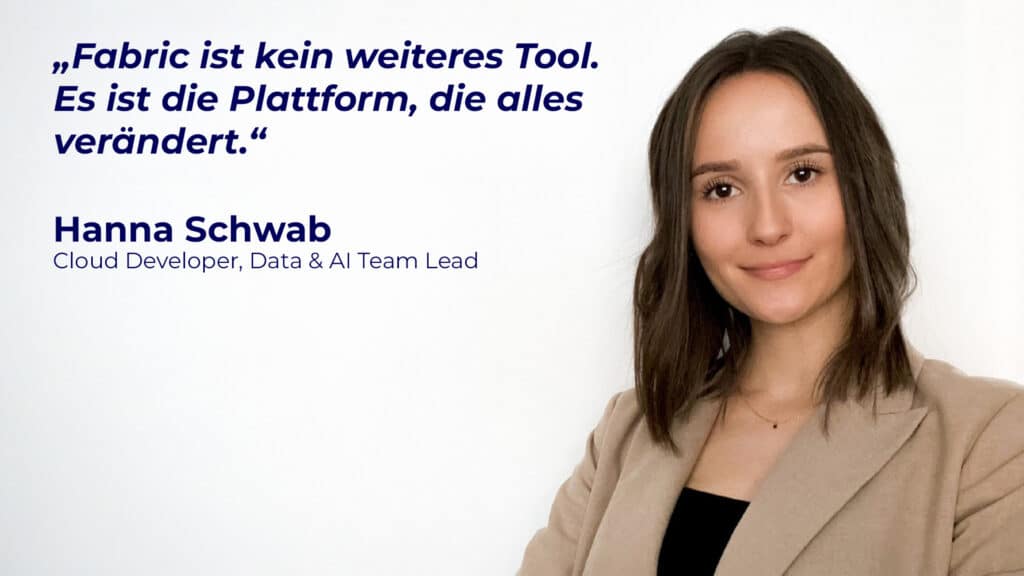 Hanna Schwab - Cloud Developer, Data & AI Team Lead