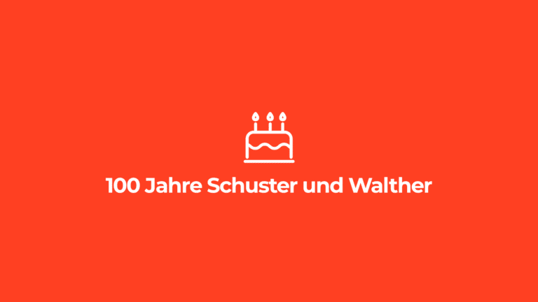 100 Jahre Schuster und Walther: Gelungene Abendveranstaltung im Nürnberger Rathaus