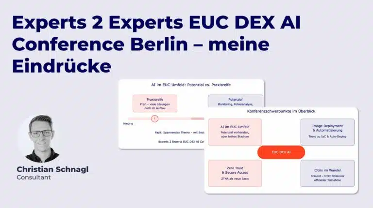 Experts 2 Experts EUC DEX AI Conference Berlin